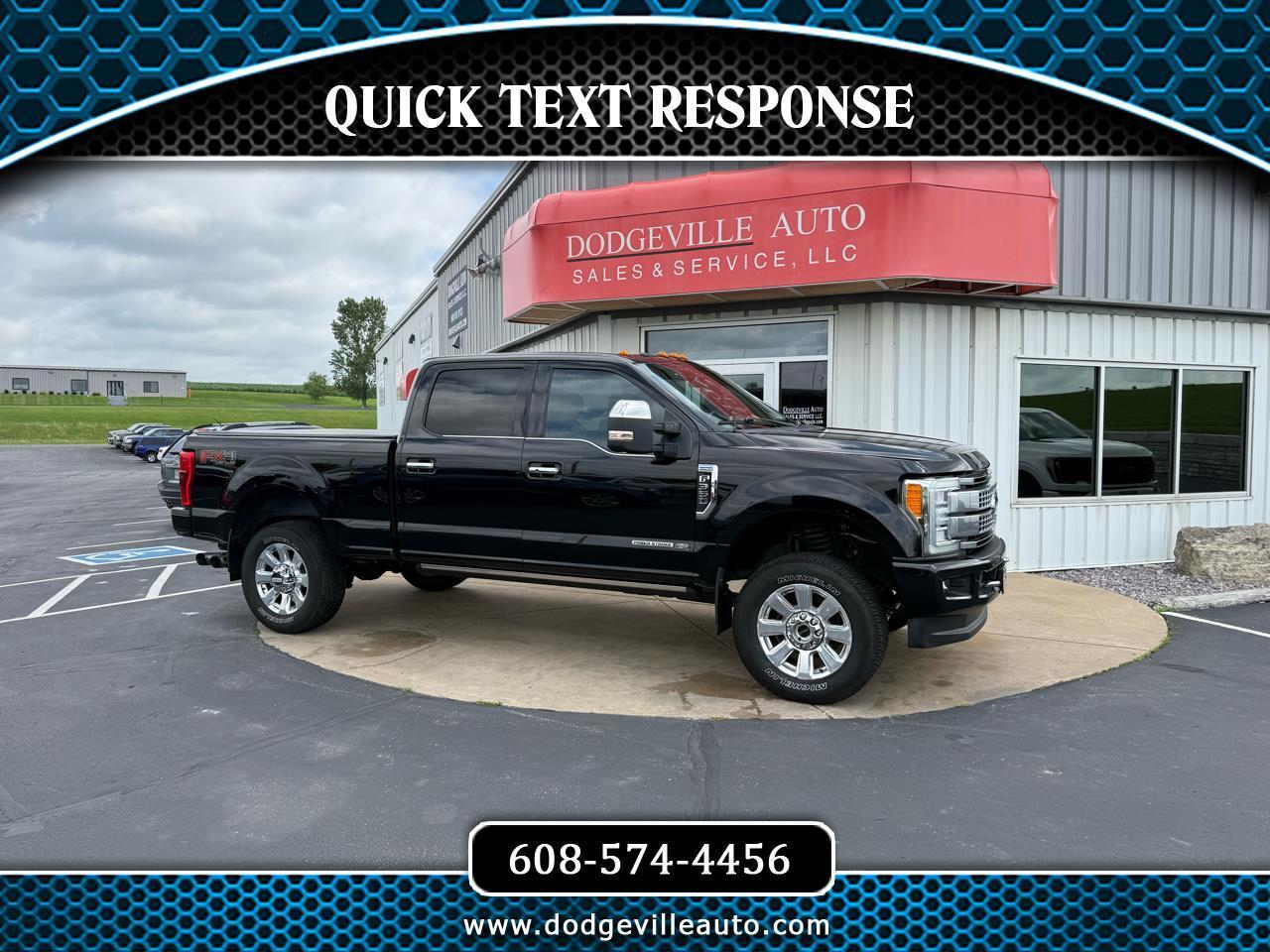 Ford Super Duty F-350 SRW King Ranch 4WD Crew Cab 8' Box 2018