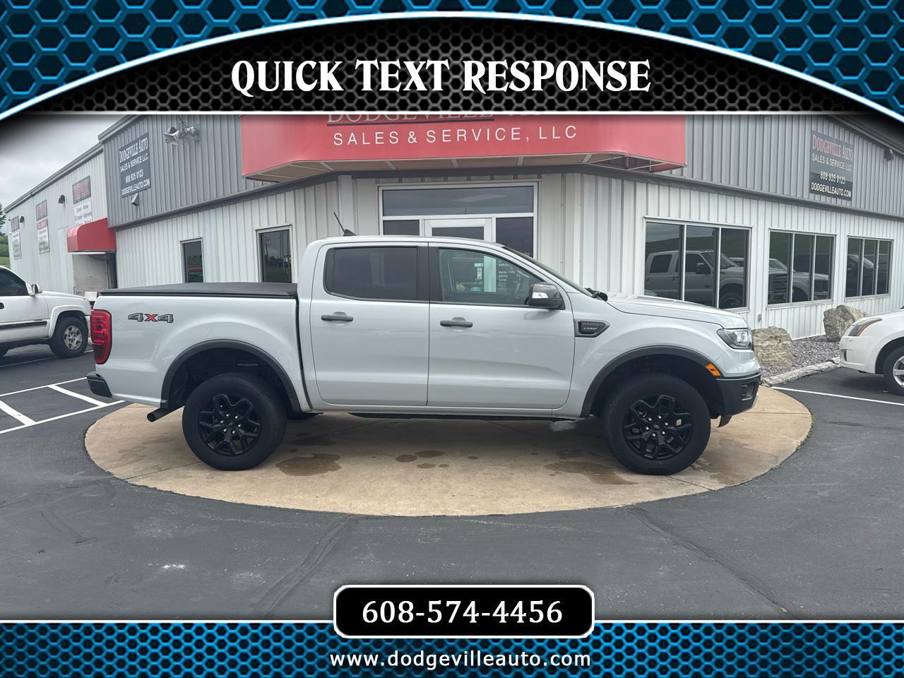2022 Ford Ranger Lariat SuperCrew 4WD