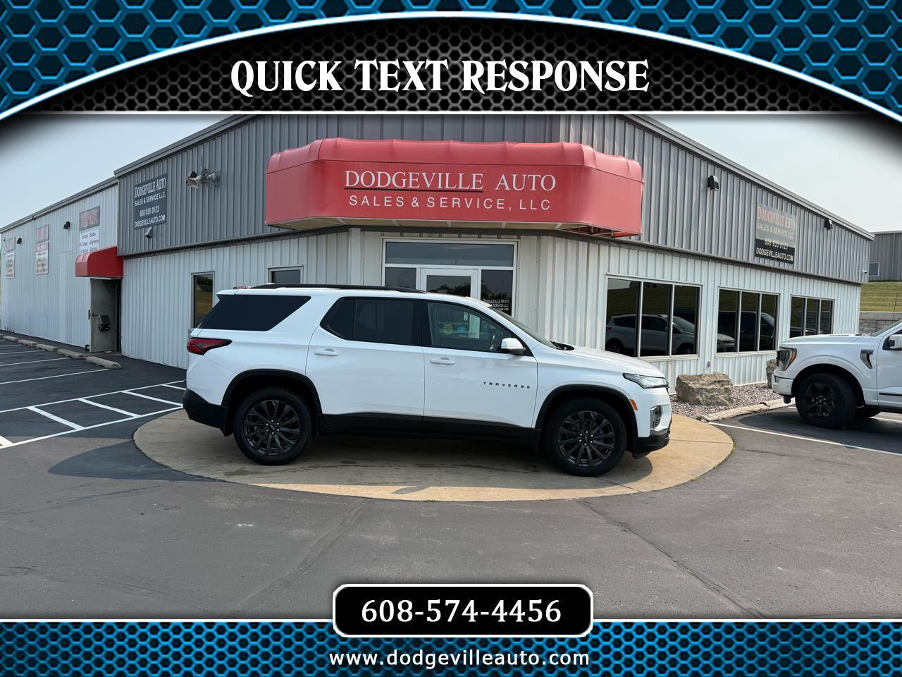 2022 Chevrolet Traverse AWD 4dr RS