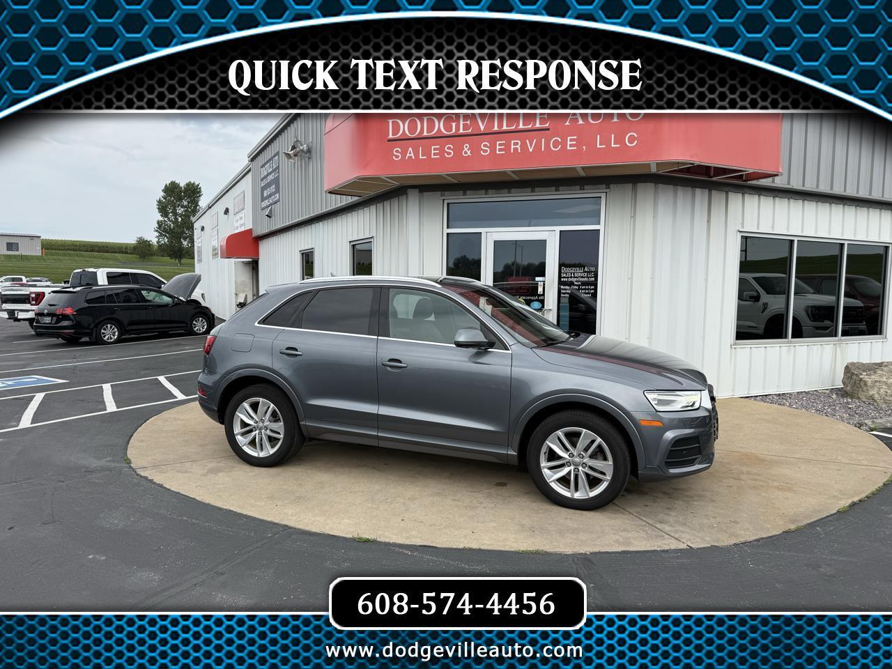 2017 Audi Q3 2.0 TFSI Premium Plus quattro AWD