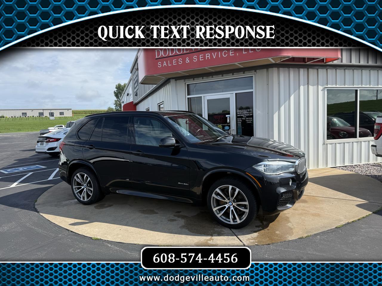 2016 BMW X5 AWD 4dr xDrive50i