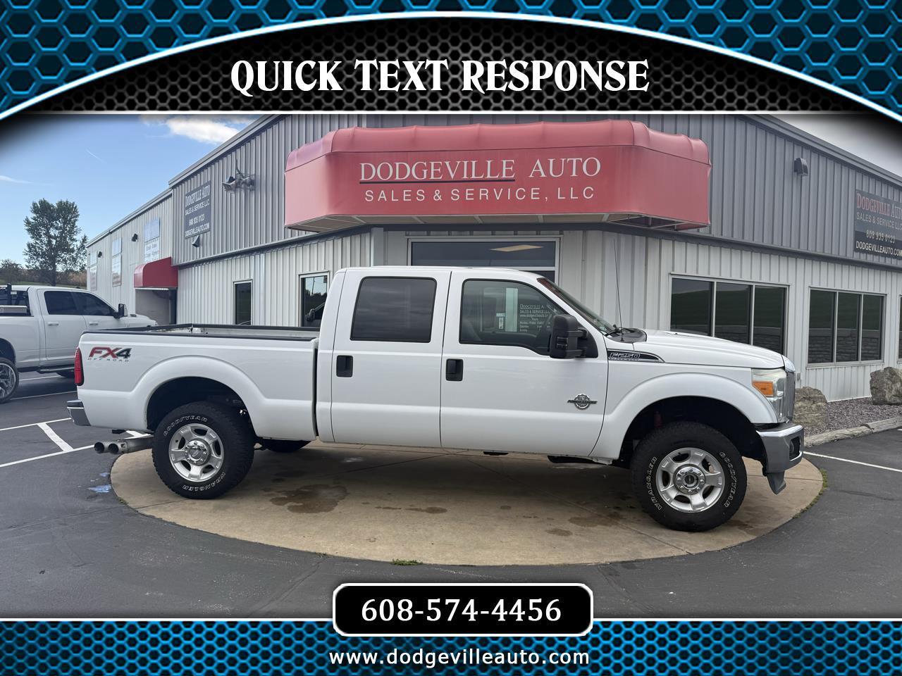 2012 Ford Super Duty F-250 SRW 4WD Crew Cab 156" FX4