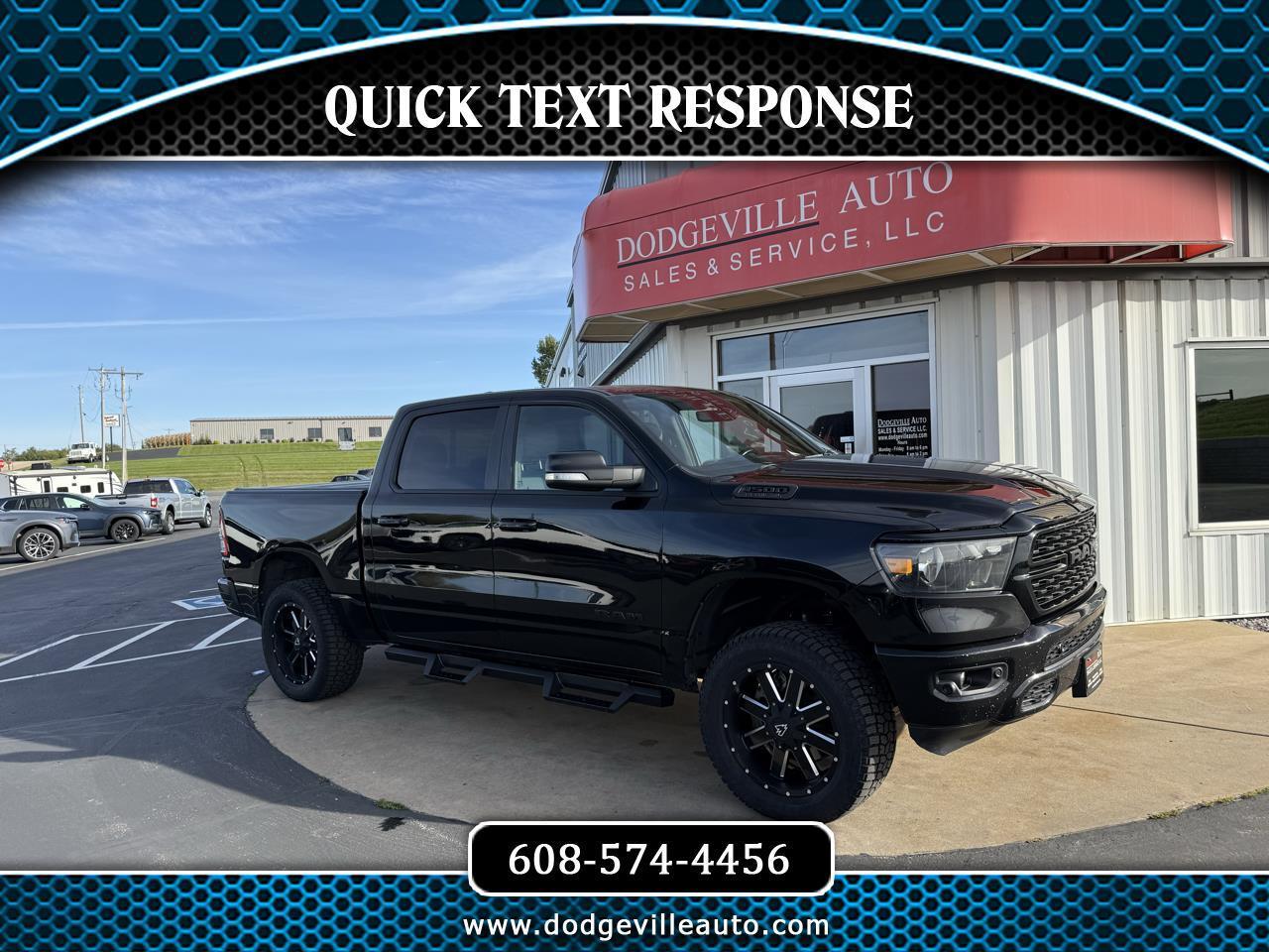 2022 RAM 1500 Big Horn 4x4 Crew Cab 5'7" Box