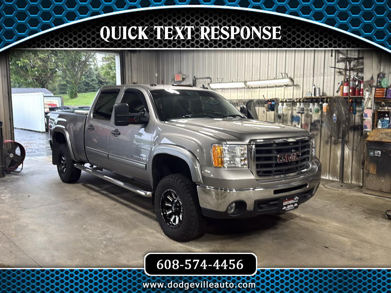  2008 GMC Sierra 2500HD SLE1 Crew Cab 4WD   