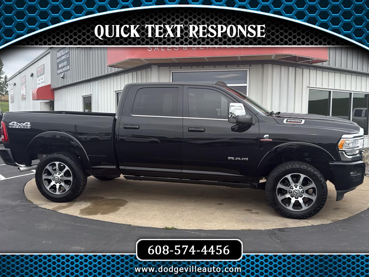 2023 RAM 2500 Longhorn 4x4 Crew Cab 6'4" Box