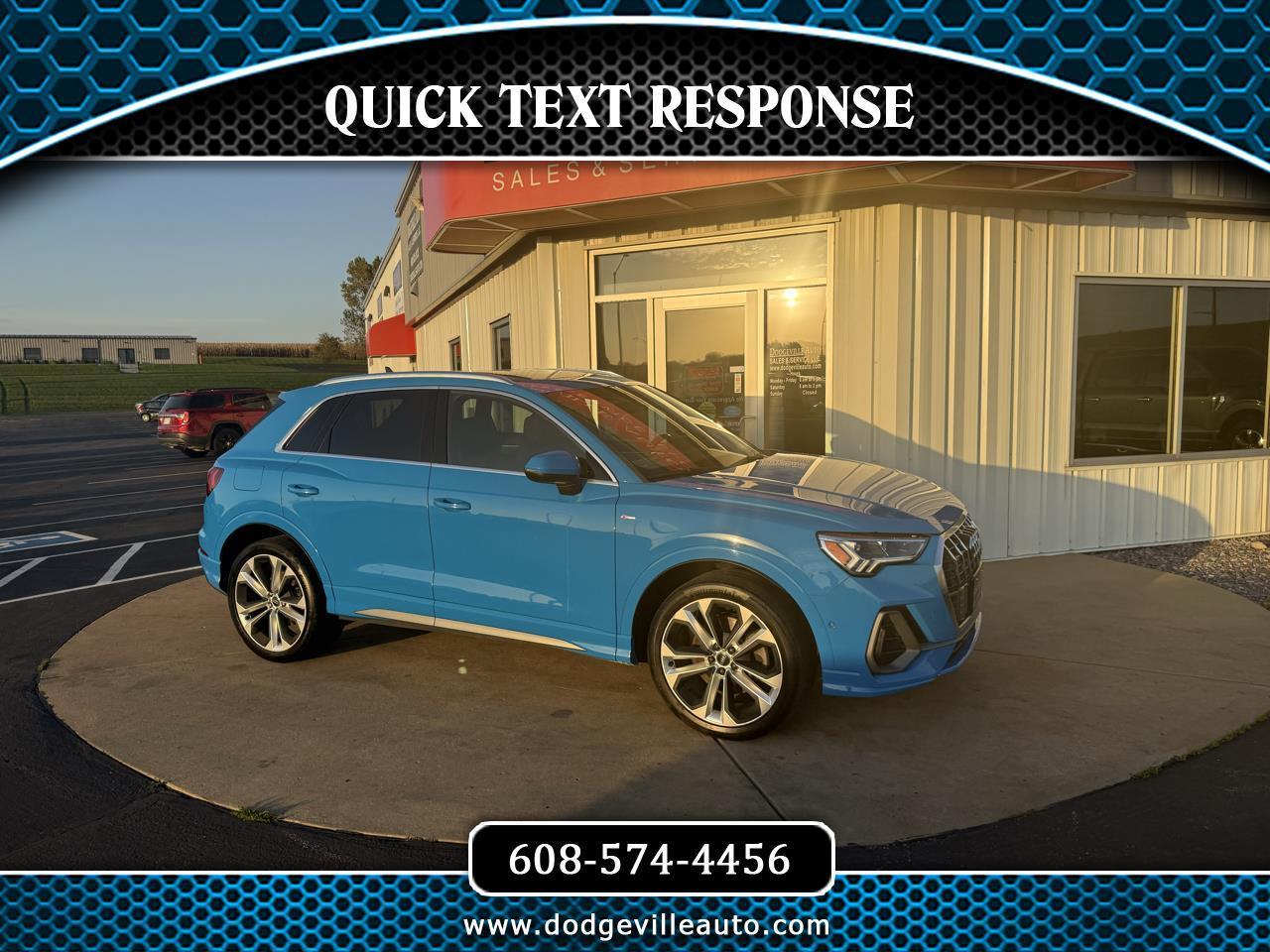 2020 Audi Q3 S line Prestige 45 TFSI quattro