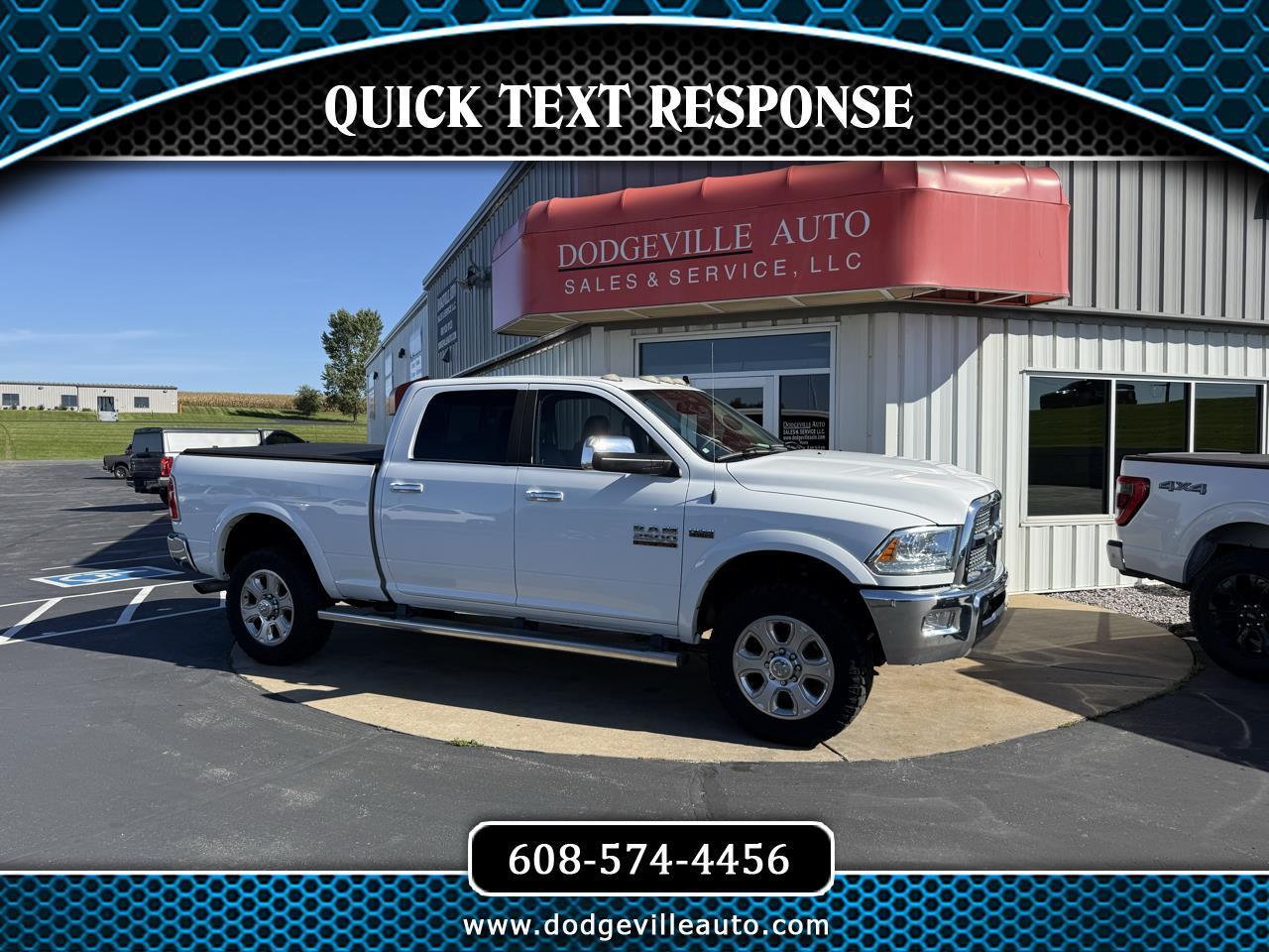 2014 RAM 2500 4WD Crew Cab 149" Laramie