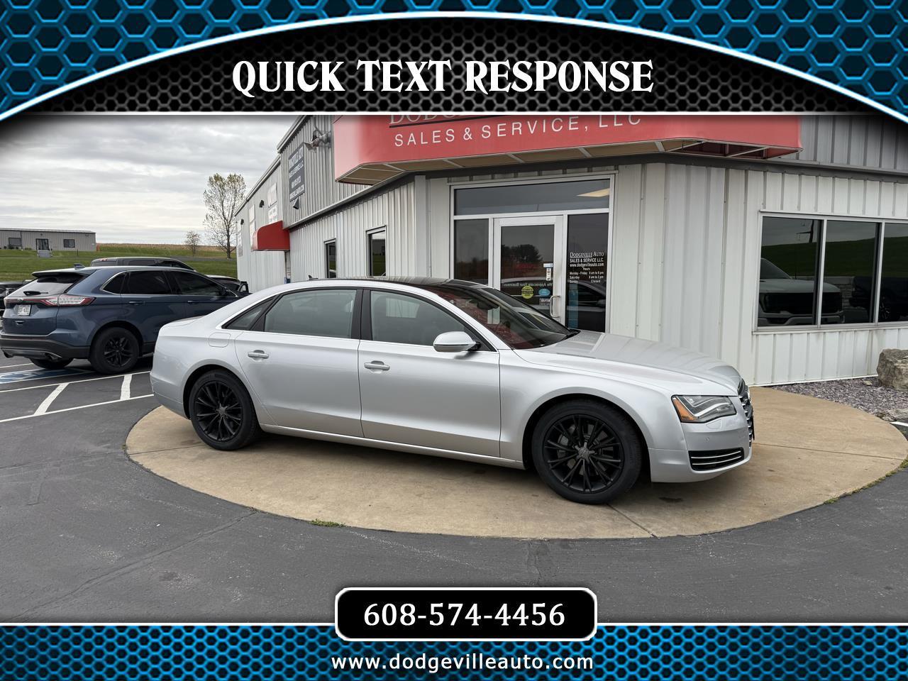 2013 Audi A8 L 4dr Sdn 3.0L