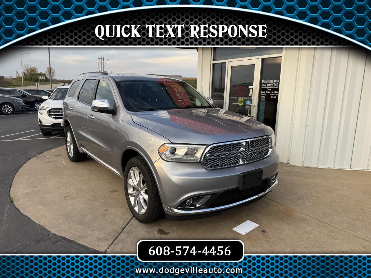2019 Dodge Durango Citadel AWD