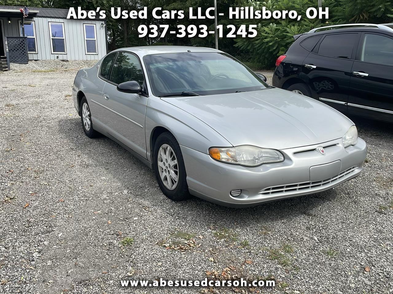 Chevrolet Monte Carlo 2dr Coupe LS 2001