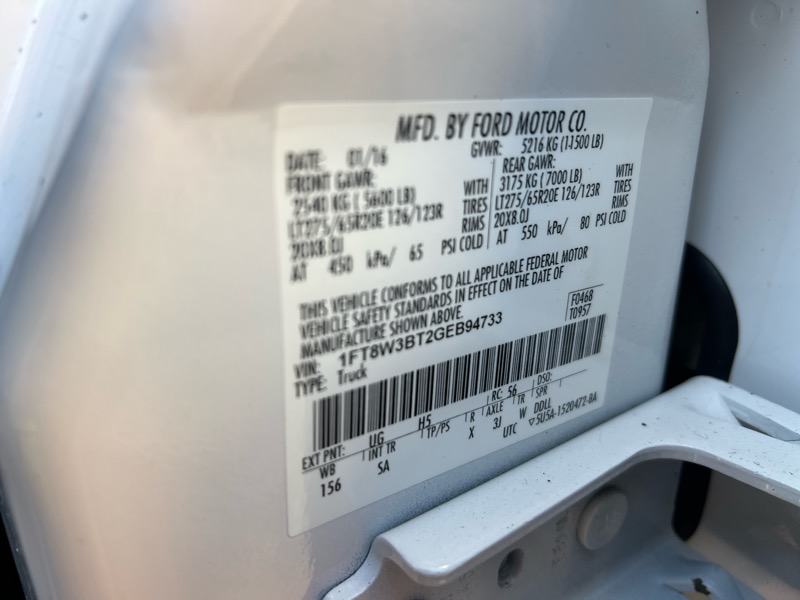 Ford Super Duty F-350 SRW 4WD Crew Cab 156" King Ranch 2016