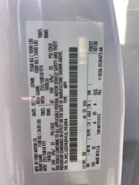 Lincoln MKC Select AWD 2017