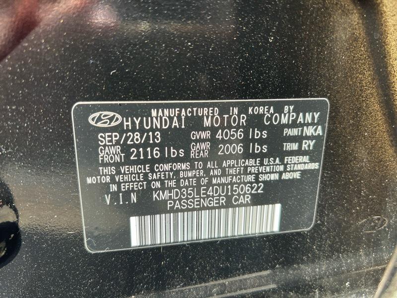 Hyundai Elantra GT 5dr HB Auto PZEV 2013