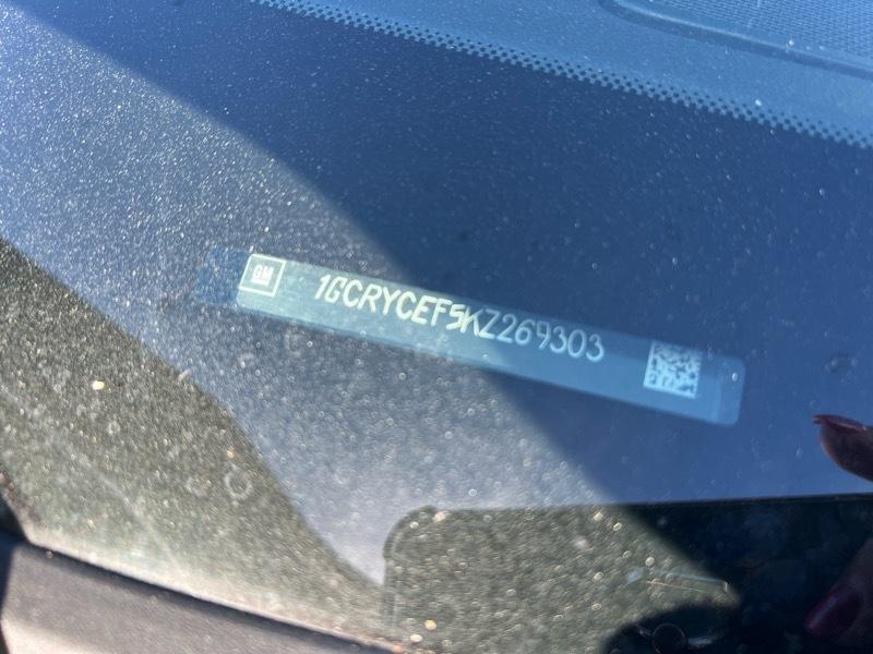 Chevrolet Silverado 1500 4WD Double Cab 147" Custom Trail Boss 2019