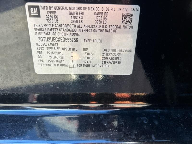 GMC Sierra 1500 4WD Crew Cab 143.5" SLE 2014