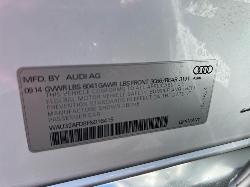 Audi A8 L 4dr Sdn 4.0T 2015