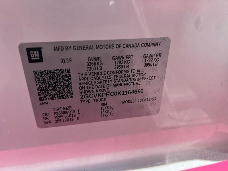 Chevrolet Silverado 1500 LD 4WD Double Cab LT w/2LT 2019