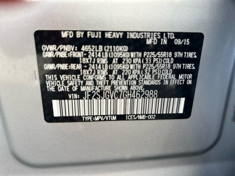 Subaru Forester 4dr CVT 2.0XT Touring 2016