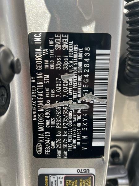 Kia Sorento 2WD 4dr I4 LX 2014