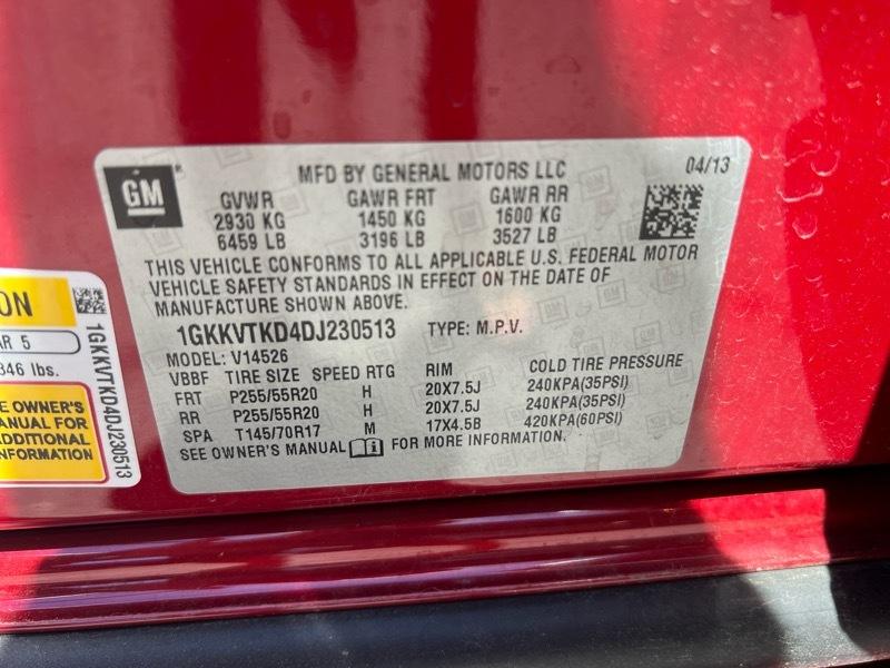 GMC Acadia AWD 4dr Denali 2013