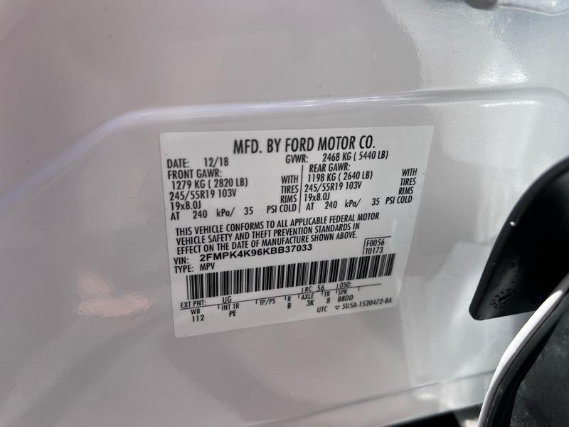Ford Edge Titanium AWD 2019
