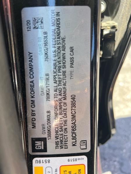 Chevrolet Spark 4dr HB CVT 2LT 2021