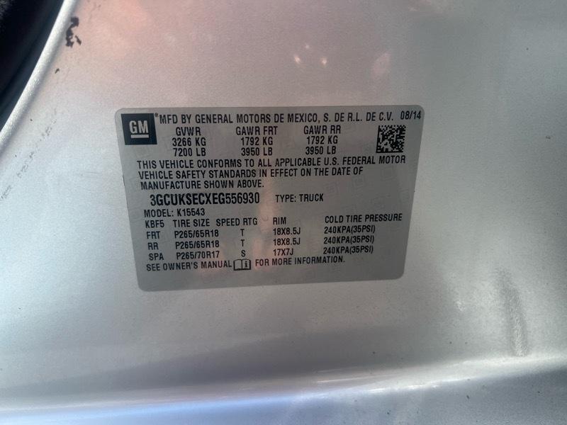 Chevrolet Silverado 1500 4WD Crew Cab 143.5" LTZ w/2LZ 2014
