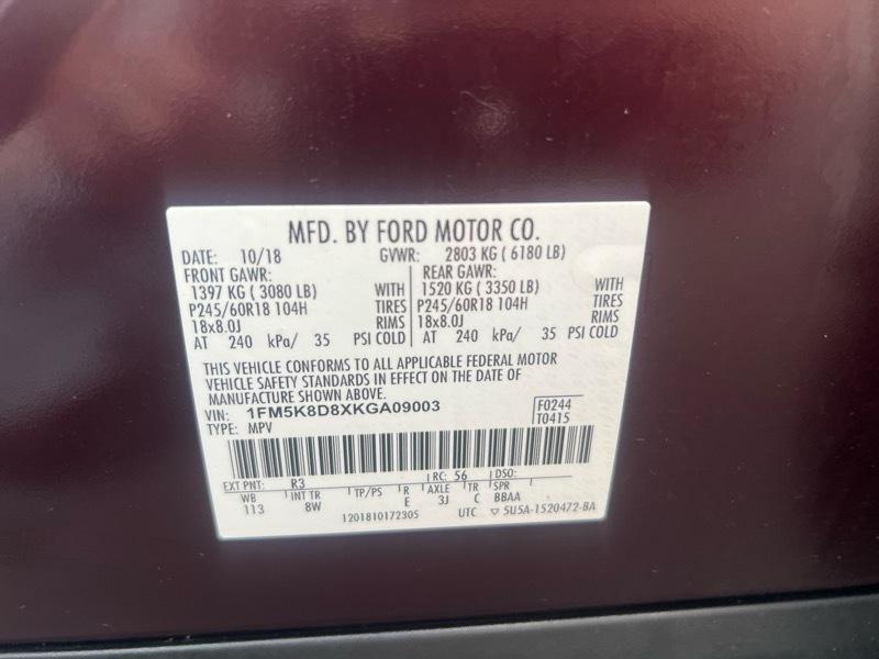 Ford Explorer 4dr XLT 2019