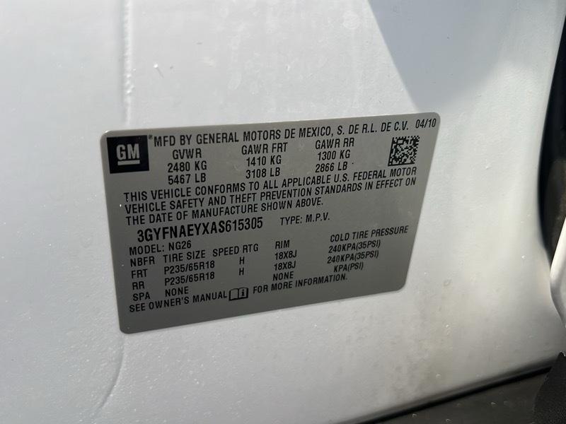 Cadillac SRX FWD 4dr Luxury Collection 2010