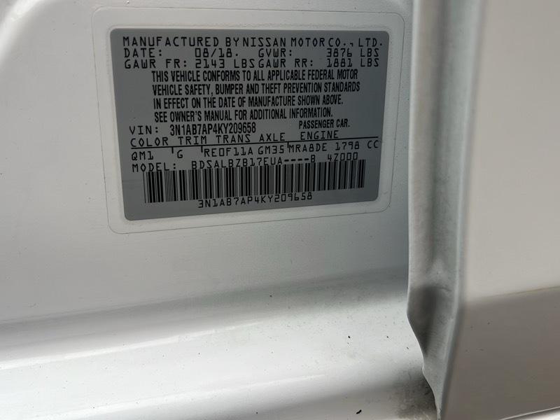 Nissan Sentra SV 2019