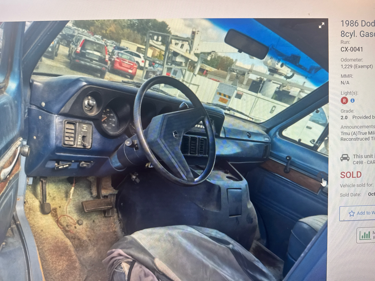 Dodge Ram Wagon B250 1986