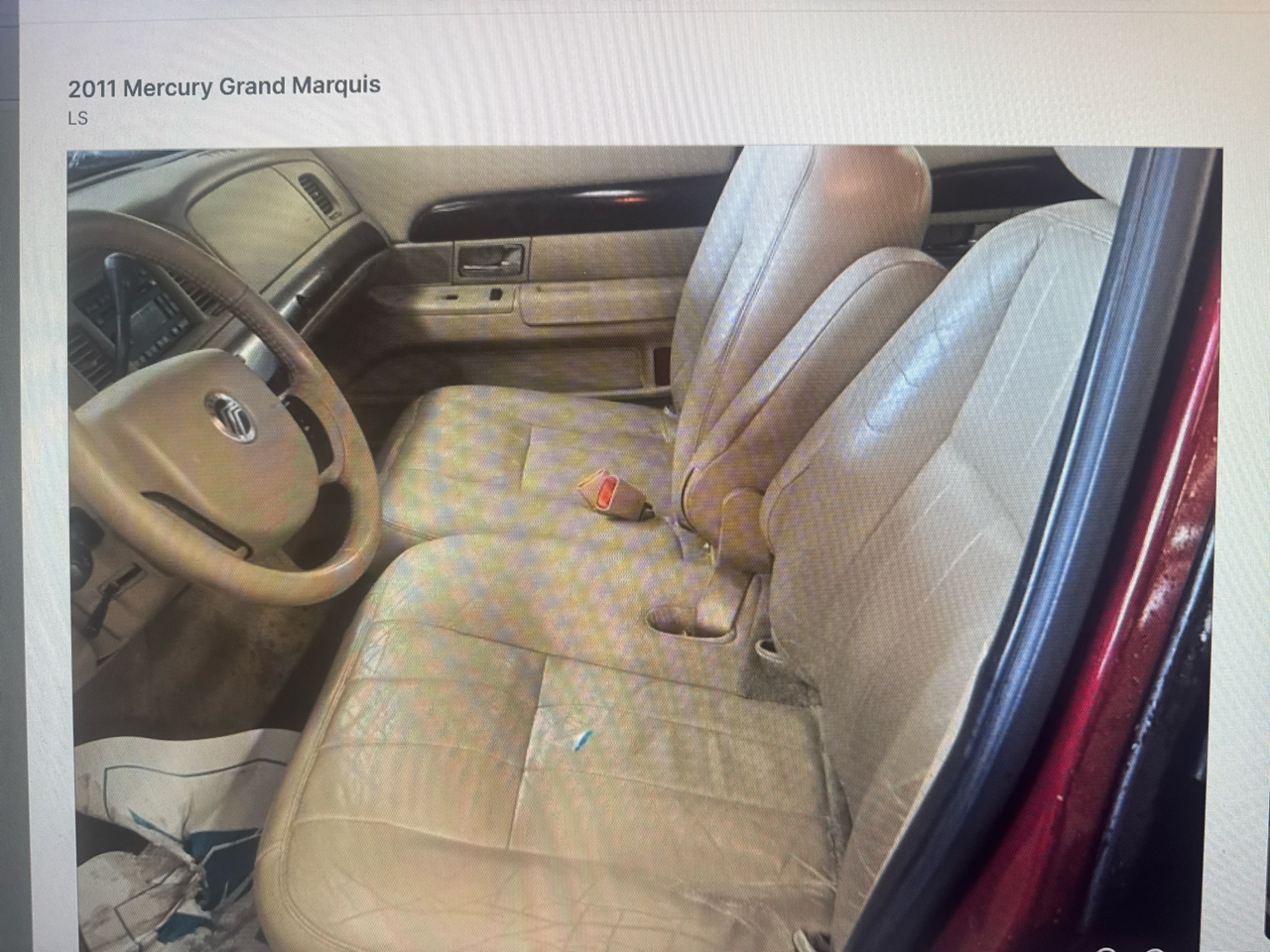 Mercury Grand Marquis LS 2011