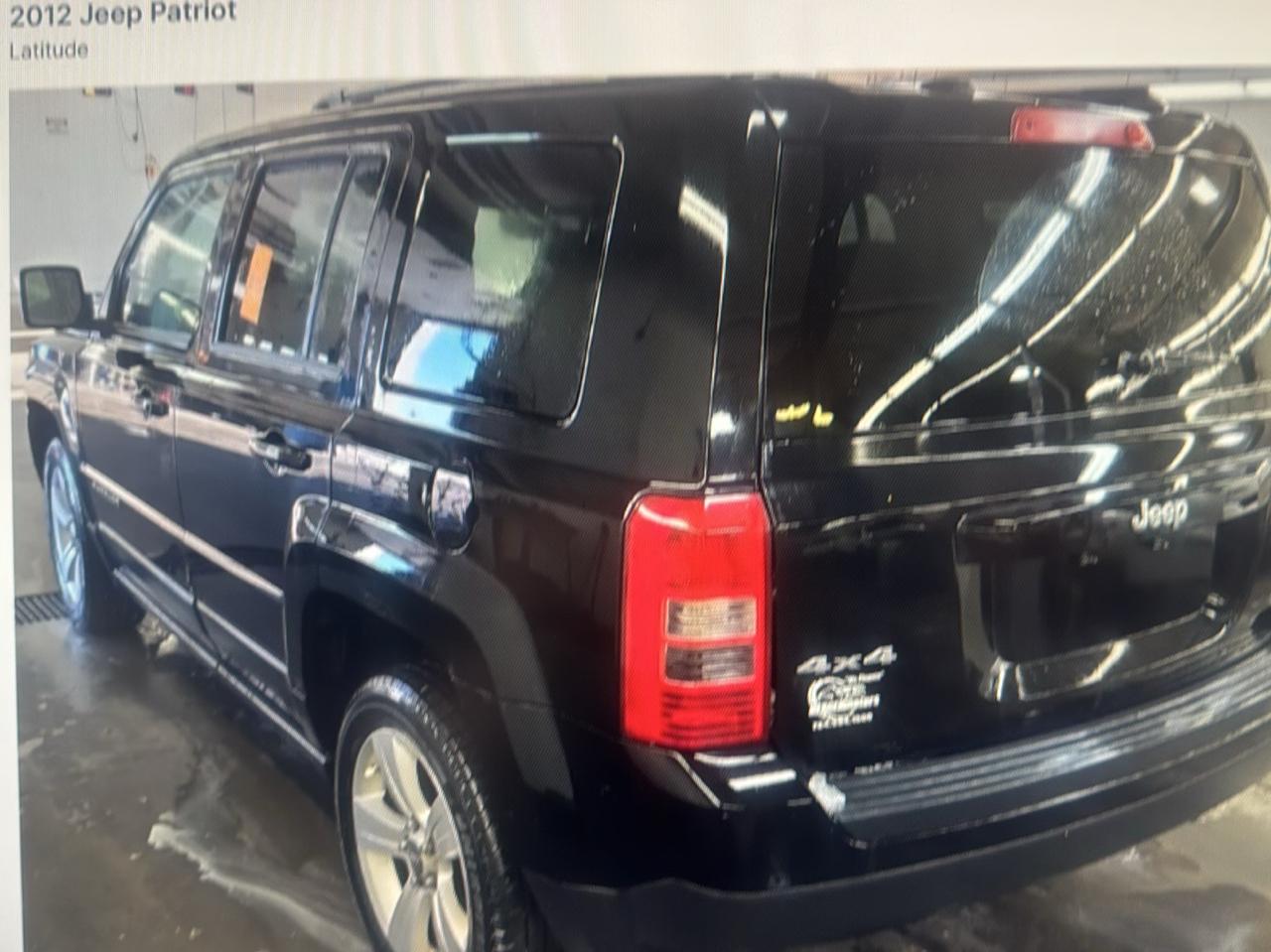 Jeep Patriot Latitude 4WD 2012