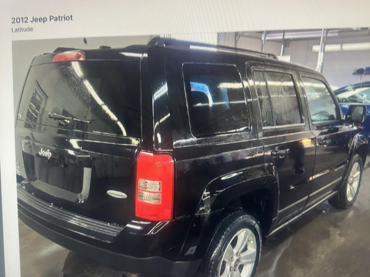 Jeep Patriot Latitude 4WD 2012