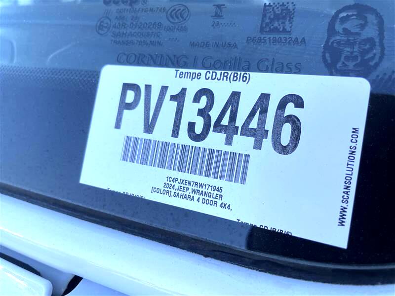 Jeep Wrangler Sahara 2024