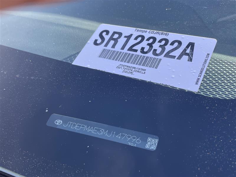 Toyota Corolla LE 2021