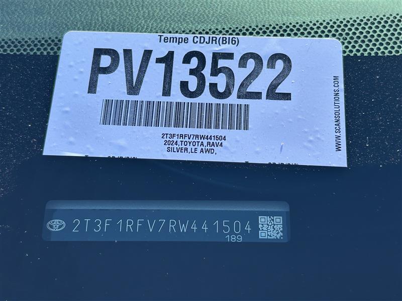 Toyota RAV4 LE AWD 2024