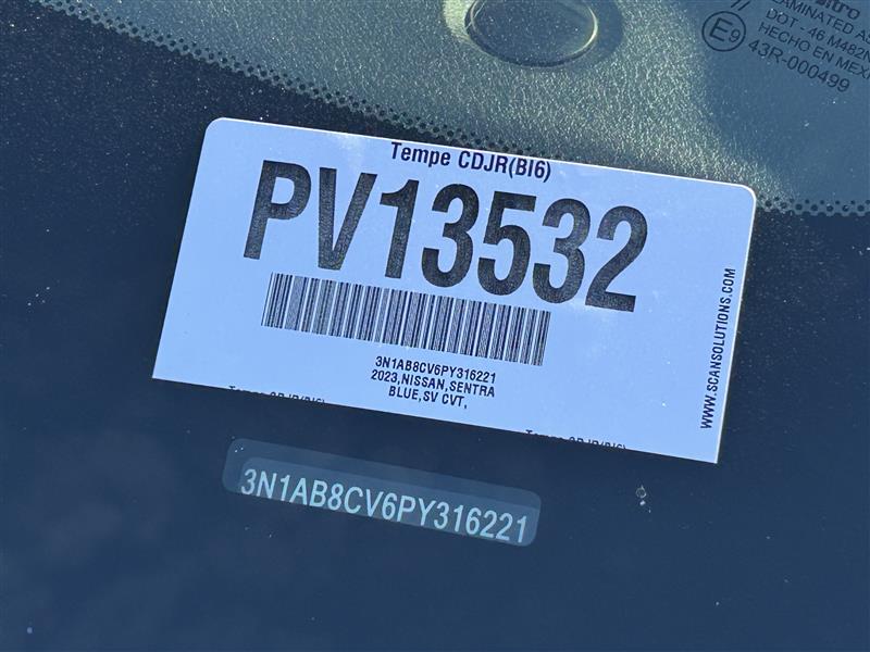 Nissan Sentra SV 2023