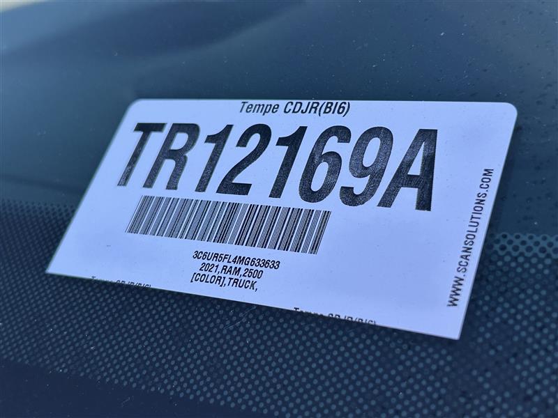 RAM 2500 Laramie Crew Cab SWB 4WD 2021