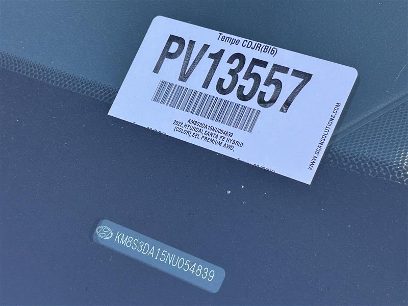 Hyundai Santa Fe Hybrid SEL Premium 2022