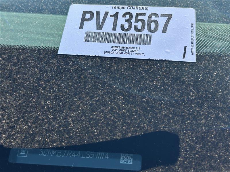 Chevrolet Blazer 3LT AWD 2020