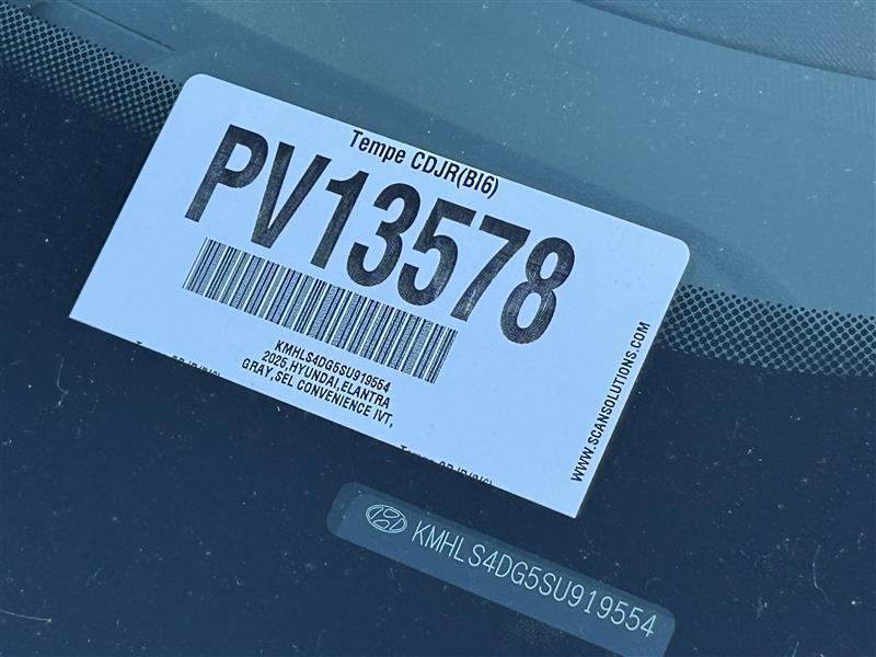 Hyundai Elantra SEL Convenience 2025