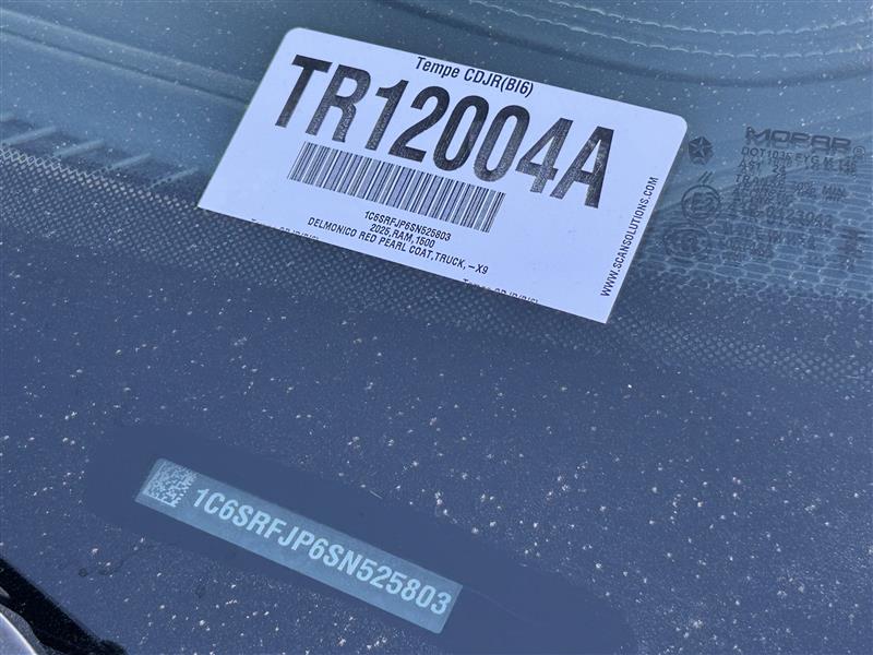 RAM 1500 Laramie Crew Cab SWB 4WD 2025