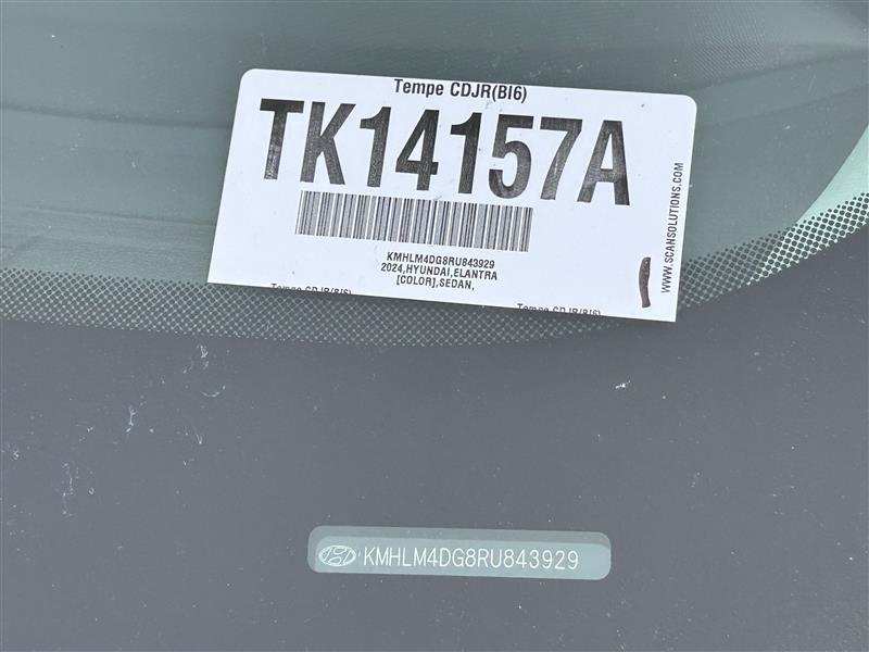 Hyundai Elantra SEL 2024