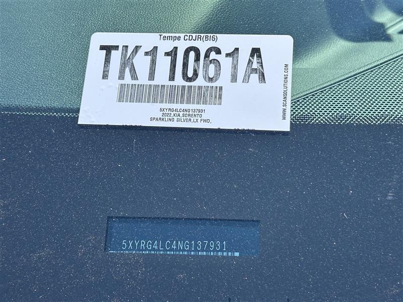 Kia Sorento LX 2WD 2022