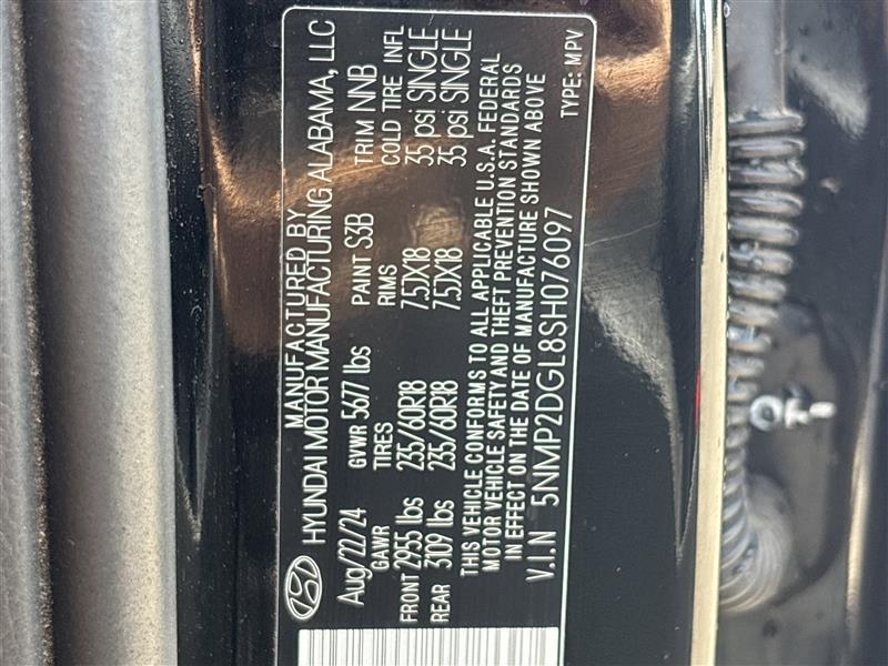 Hyundai Santa Fe SEL AWD 2025