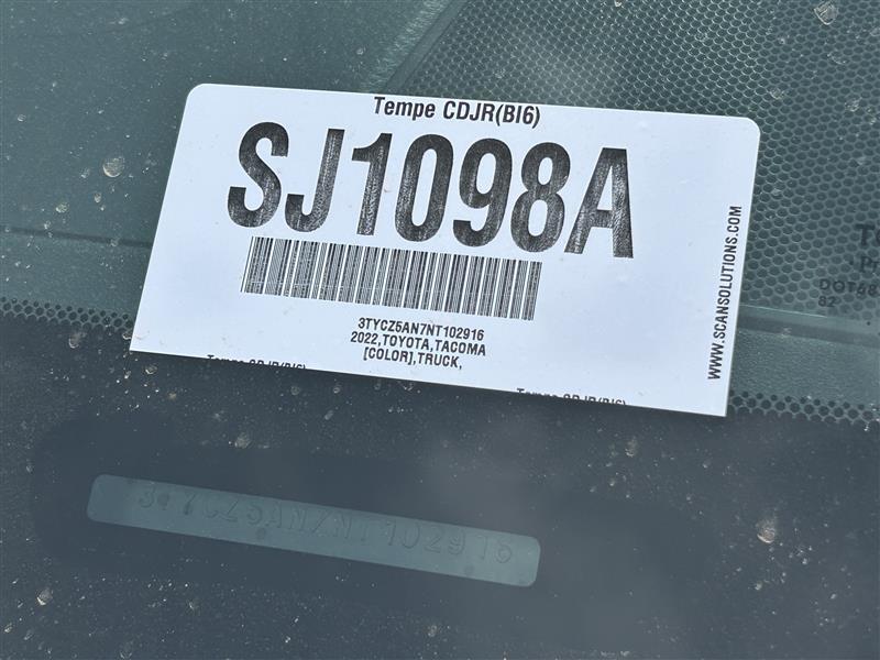 Toyota Tacoma SR5 Double Cab Long Bed V6 6AT 4WD 2022