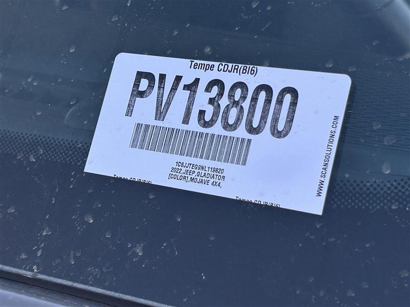 Jeep Gladiator Mojave 2022