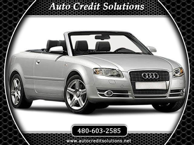 2008 Audi A4 2.0T Cabriolet quattro with Tiptronic