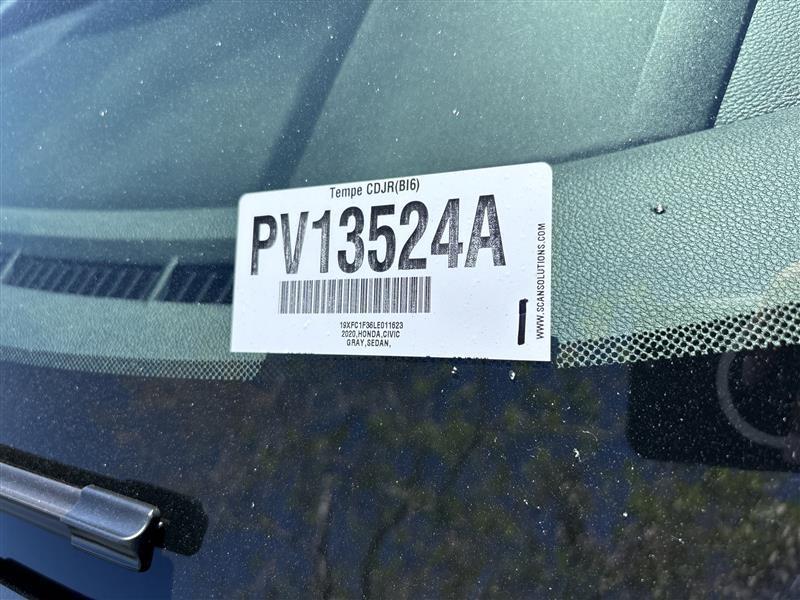 Honda Civic EX Sedan CVT 2020